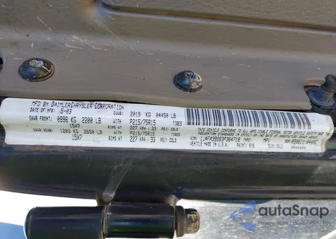 2003 Jeep Wrangler X z USA, uszkodzony, nr VIN 1J4FA39S83P364718